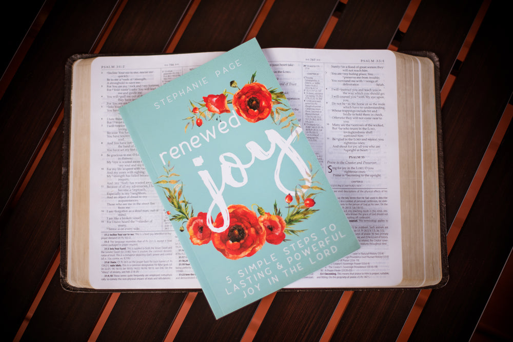 Renewed Joy Book | 5 Simple Steps to Lasting and Powerful Joy in the Lord
