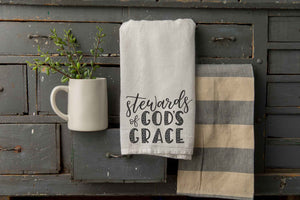 Oversized Tea Towel | Stewards of God's Grace